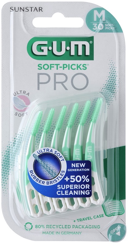 GUM SOFT PICK PRO MEDIUM 30 PEZZI - Farmacianuova.eu