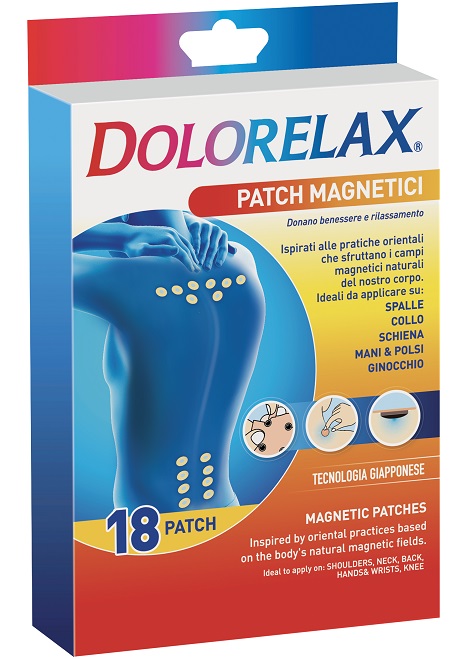DOLORELAX PATCH MAGNETICI 3 BUSTINE DA 6 PEZZI - Farmacianuova.eu