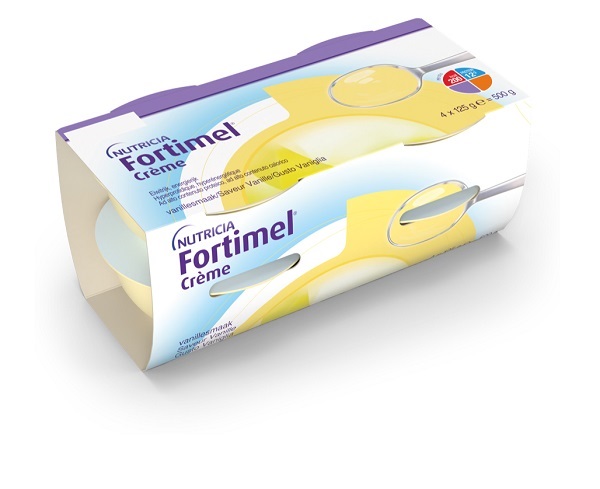 FORTIMEL CREME VANIGLIA 4 PEZZI DA 125 G - Farmacianuova.eu