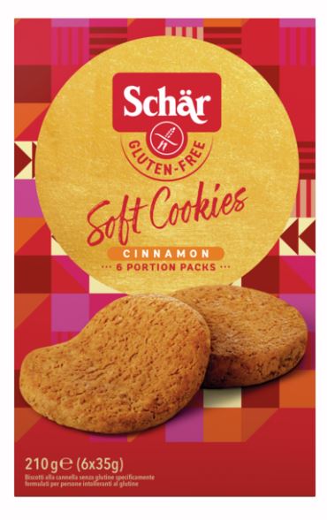 SCHAR SOFT COOKIE CINNAMON 210 G XMAS - Farmacianuova.eu