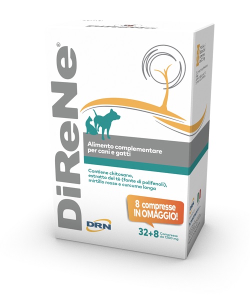 DIRENE 40 COMPRESSE CANE & GATTO - Farmacianuova.eu