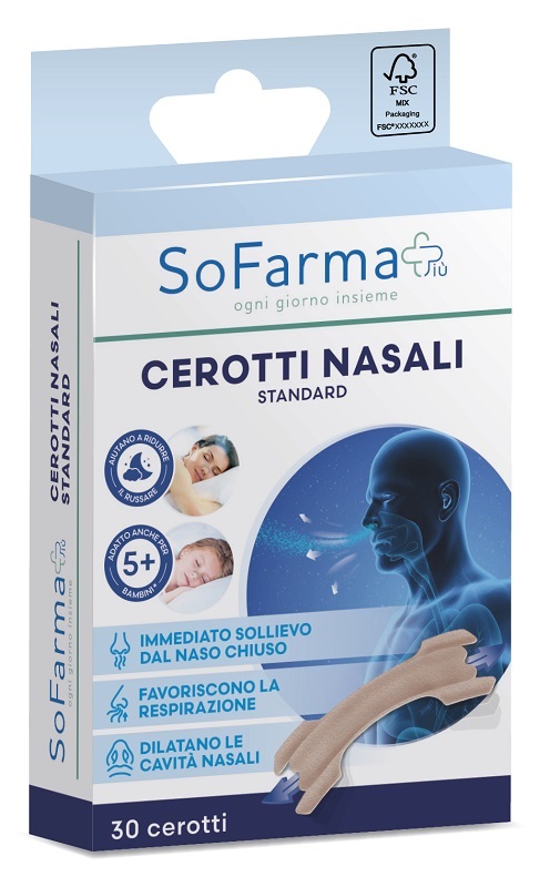 CEROTTO NASALE CLASSICO 30 PEZZI SOFARMAPIU' - Farmacianuova.eu