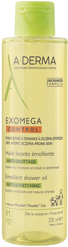 EXOMEGA CONTROL OLIO LAVANTE EMOLLIENTE 200 ML NUOVO PACK - Farmacianuova.eu