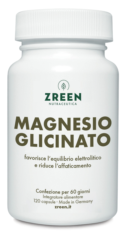 ZREEN MAGNESIO GLICINATO 120 CAPSULE - Farmacianuova.eu