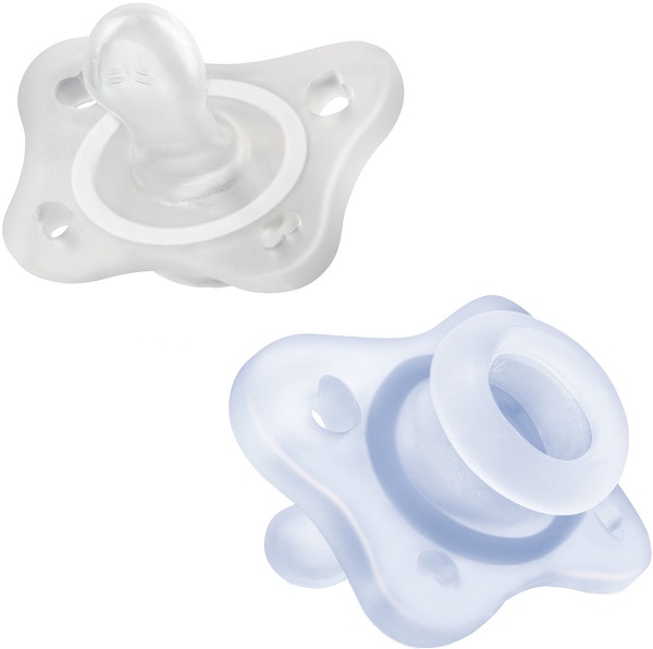 CHICCO GOMMOTTO MINI AZZURRO 0-2M 2 PEZZI - Farmacianuova.eu