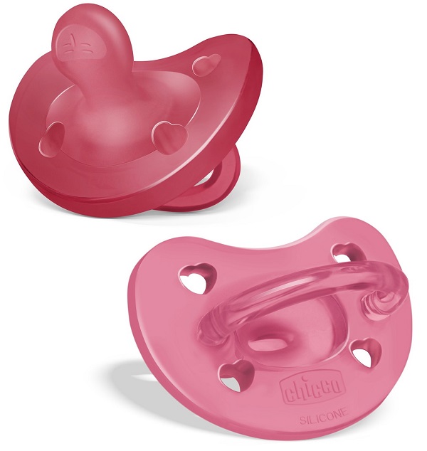 CHICCO GOMMOTTO SILICONE ROSA 16-36 MESI 2 PEZZI - Farmacianuova.eu