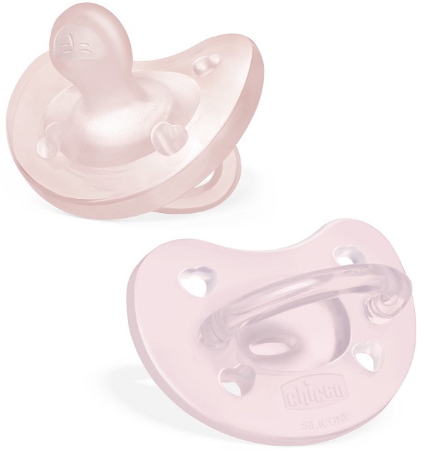 CHICCO GOMMOTTO SILICONE ROSA 2-6 MESI 2 PEZZI - Farmacianuova.eu