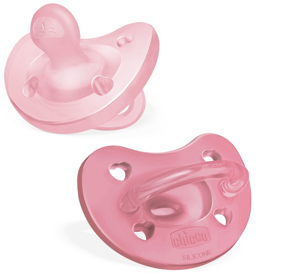 CHICCO GOMMOTTO SILICONE ROSA 6-16 MESI 2 PEZZI - Farmacianuova.eu