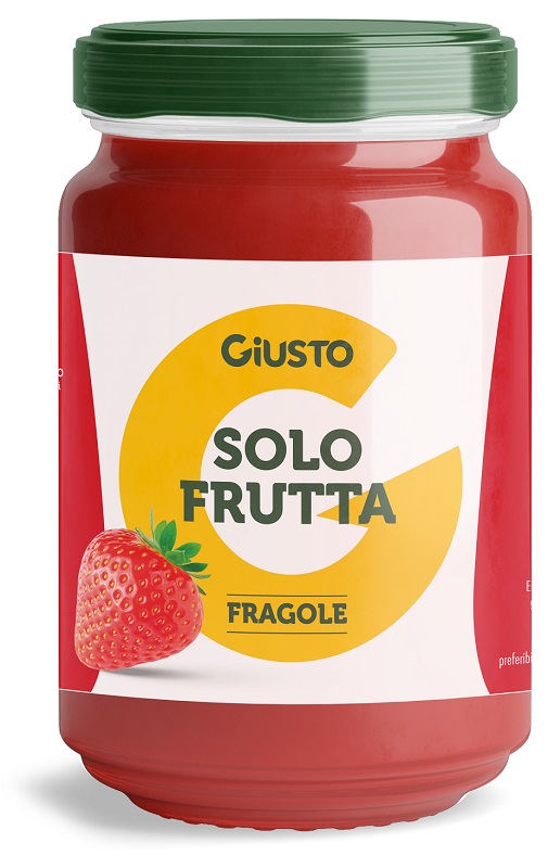 GIUSTO SOLO FRUTTA CONFETTURA FRAGOLE 220 G - Farmacianuova.eu