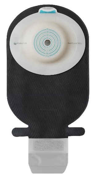 SACCA ILEOSTOMIA SENSURA MIO CONVEX SOFT RIVESTIMENTO NERO APERTURA ISPEZIONABILE MAXI FORO RITAGLIABILE 10-50 10 PEZZI - Farmacianuova.eu