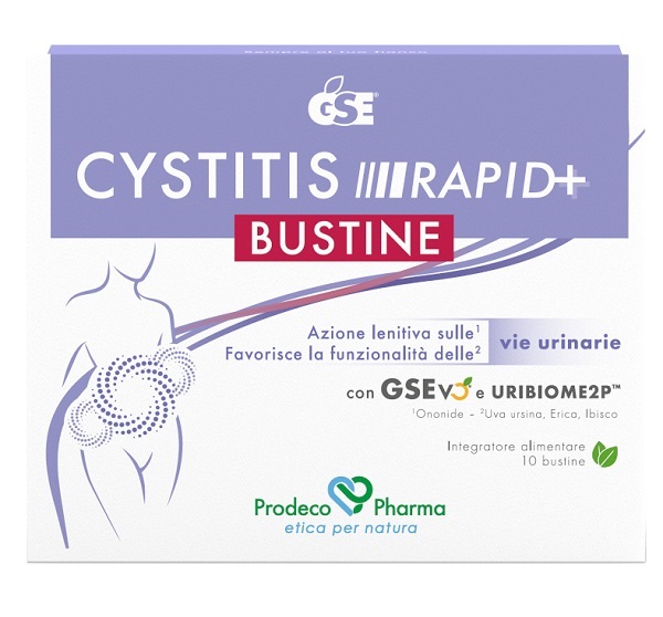 GSE CYSTITIS RAPID+ 10 BUSTINE - Farmacianuova.eu