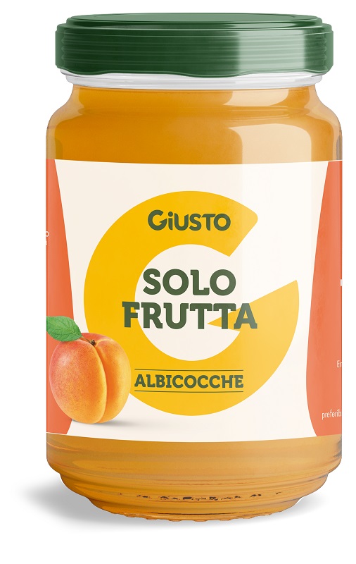 GIUSTO SOLO FRUTTA CONFETTURA ALBICOCCHE 220 G - Farmacianuova.eu