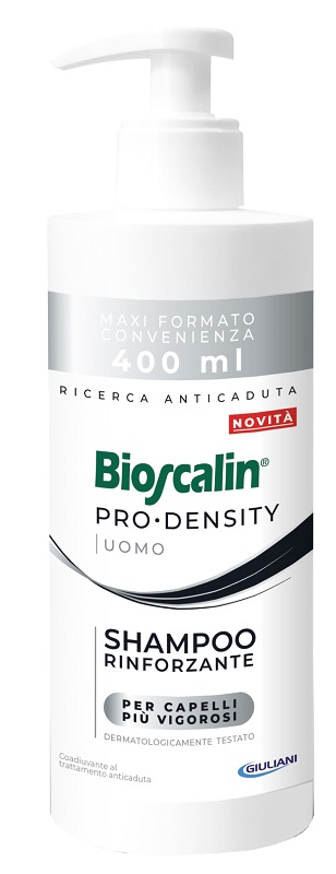 BIOSCALIN PRO DENSITY UOMO SHAMPOO RINFORZANTE 400 ML - Farmacianuova.eu