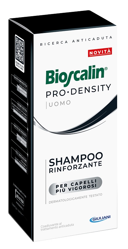 BIOSCALIN PRO DENSITY UOMO SHAMPOO RINFORZANTE 200 ML - Farmacianuova.eu