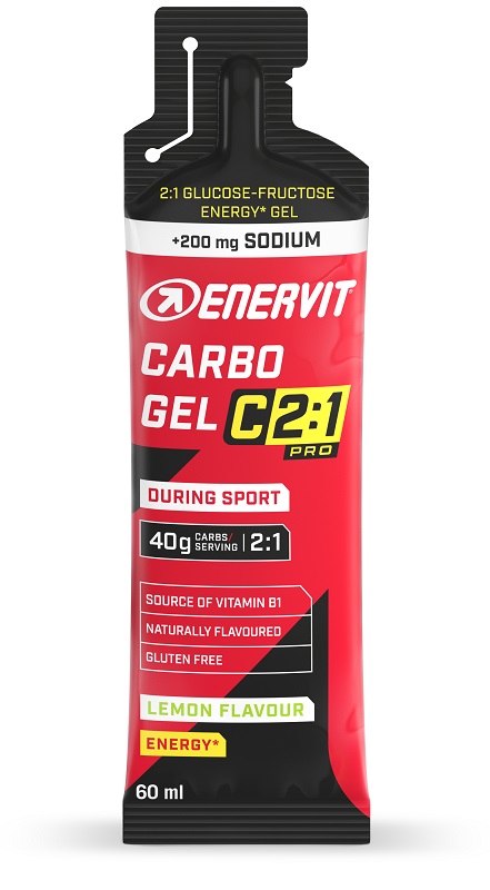 ENERVIT C2 1 PRO CARBO GEL LEMON CON SODIO 60 ML - Farmacianuova.eu