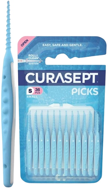 CURASEPT PICKS SMALL 36 PEZZI - Farmacianuova.eu