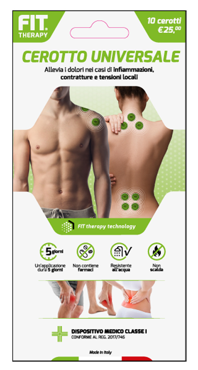 FIT THERAPY CEROTTO UNIVERSALE 10 PEZZI - Farmacianuova.eu