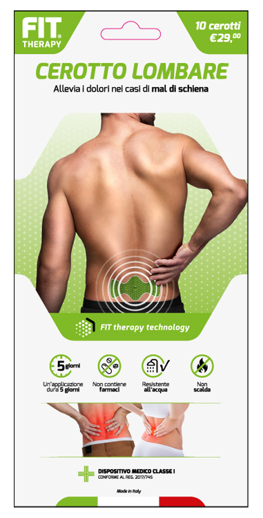 FIT THERAPY CEROTTO LOMBARE 10 PEZZI - Farmacianuova.eu