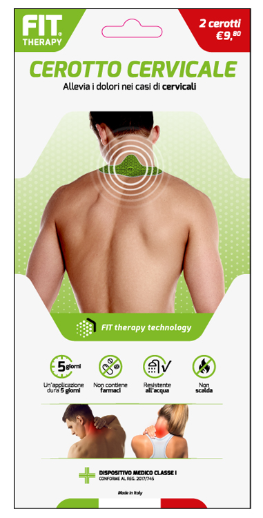 FIT THERAPY CEROTTO CERVICALE 2 PEZZI - Farmacianuova.eu