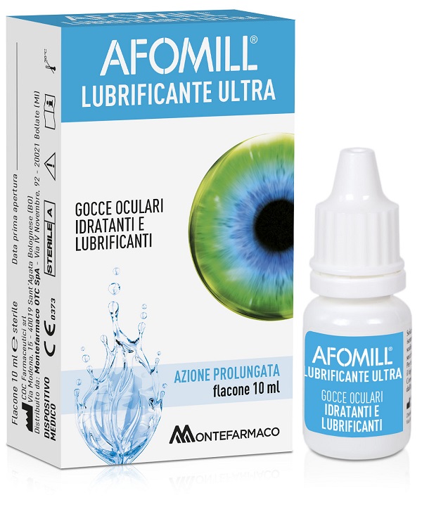 AFOMILL LUBRIFICANTE ULTRA GOCCE OCULARI 10 ML - Farmacianuova.eu