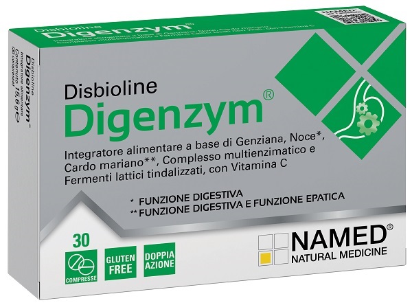 DISBIOLINE DIGENZYM AB 30 COMPRESSE - Farmacianuova.eu