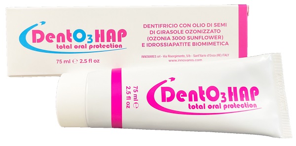DENTO3 HAP DENTIFRICIO OZONO E IDROSSIAPATITE 75 ML - Farmacianuova.eu