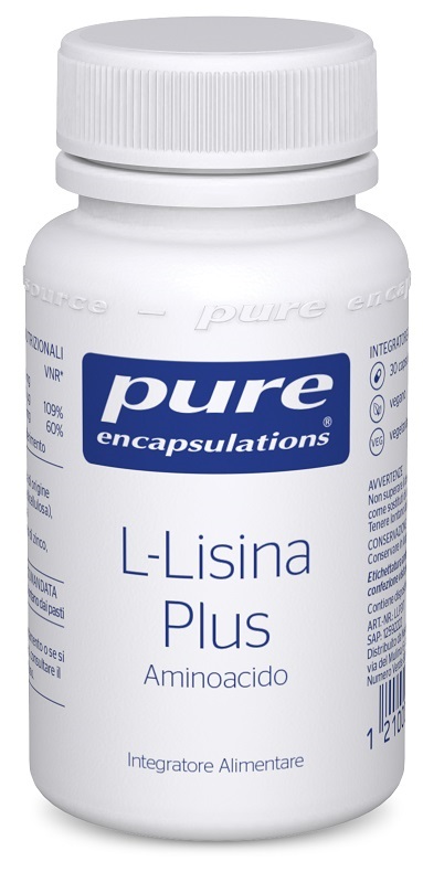 PURE ENCAPSULATIONS L-LISINA PLUS 30 CAPSULE - Farmacianuova.eu