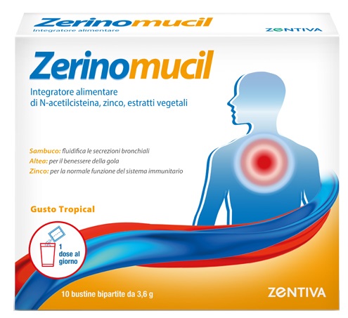 ZERINOMUCIL 10 BUSTINE 3,6 G - Farmacianuova.eu