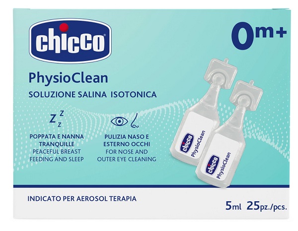 SOLUZIONE SALINA ISOTONICA PHYSIOCLEAN 25 PEZZI DA 5 ML - Farmacianuova.eu
