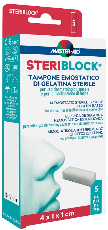 MASTER-AID STERIBLOCK TAMPONE EMOSTATICO - Farmacianuova.eu