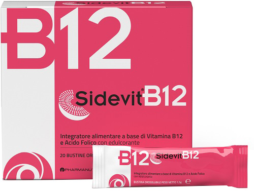 SIDEVIT B12 20 STICK - Farmacianuova.eu
