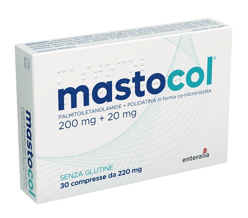 MASTOCOL 30 PALMITOILETANOLAMIDE 200 MG + POLIDATINA FORMA CO MICRONIZZATA 20 MG 30 COMPRESSE - Farmacianuova.eu
