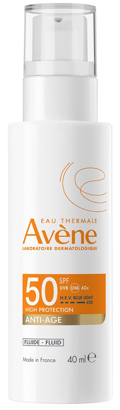 EAU THERMALE AVENE SOLARE FLUIDO ANTI-ETA' SPF 50 40 ML - Farmacianuova.eu