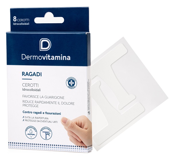 DERMOVITAMINA RAGADI CEROTTI 8 PEZZI - Farmacianuova.eu