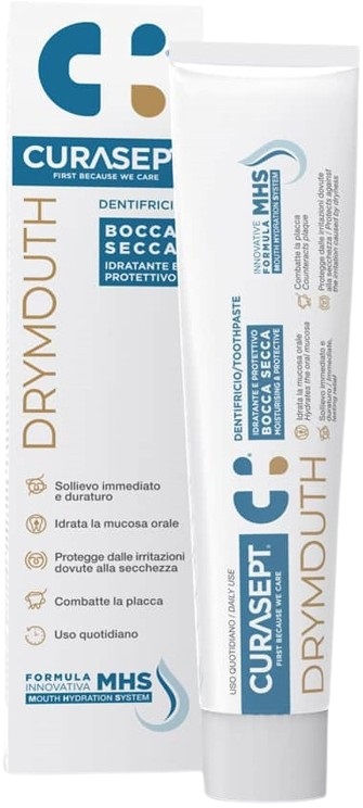 CURASEPT DRYMOUTH DENTIFRICIO 75 ML - Farmacianuova.eu