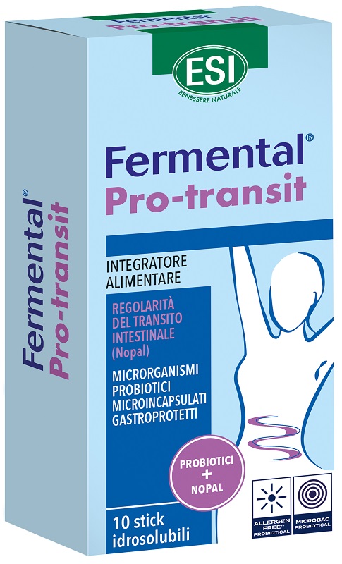 ESI FERMENTAL PRO TRANSIT 10 STICK IDROSOLUBILI - Farmacianuova.eu