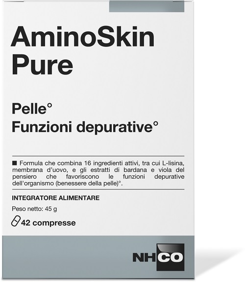 NHCO AMINOSKIN PURE 42 COMPRESSE - Farmacianuova.eu