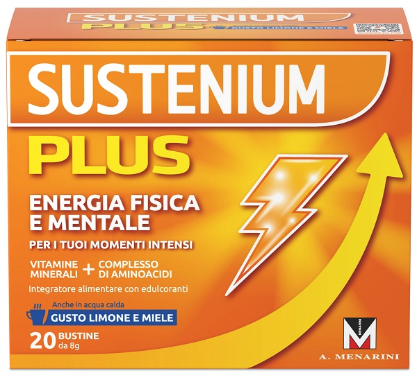 SUSTENIUM PLUS LIMONE E MIELE 20 BUSTINE DA 8 G - Farmacianuova.eu