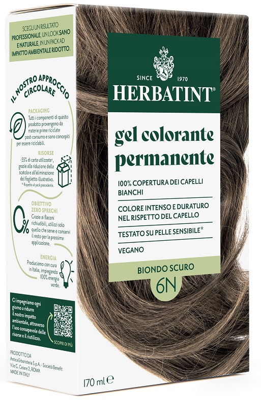 HERBATINT 6N BIONDO SCURO 170 ML - Farmacianuova.eu