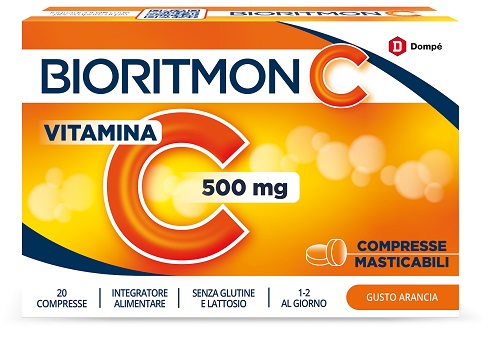 BIORITMON C 500MG VITAMINA C 20 COMPRESSE MASTICABILI - Farmacianuova.eu