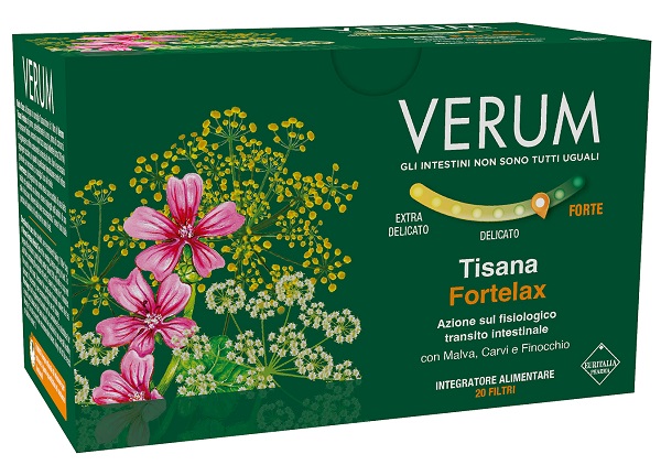 VERUM FORTELAX TISANA 20 FILTRI NEW - Farmacianuova.eu
