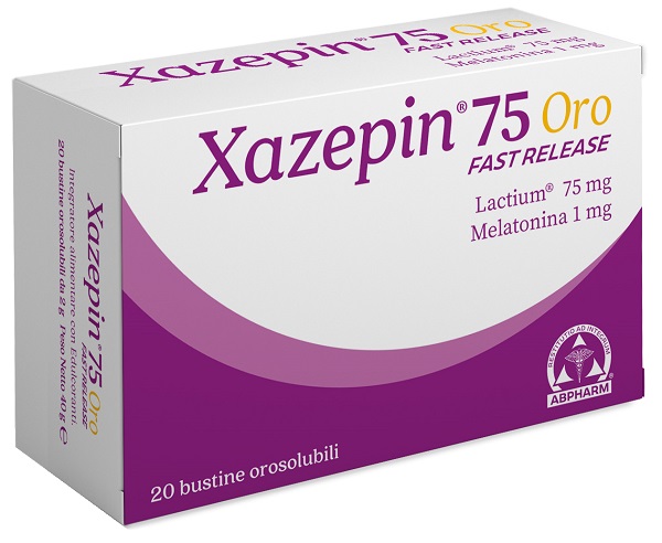 XAZEPIN 75 ORO FAST RELEASE 20 BUSTINE - Farmacianuova.eu