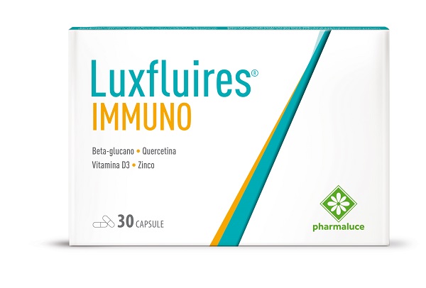 LUXFLUIRES IMMUNO 30 CAPSULE DA 736MG SENZA GLUTINE NATURALMENTE PRIVO DI LATTOSIO - Farmacianuova.eu