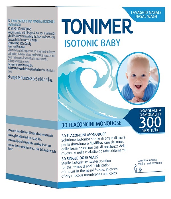 TONIMER ISOTONIC 300 BABY 12FL - Farmacianuova.eu