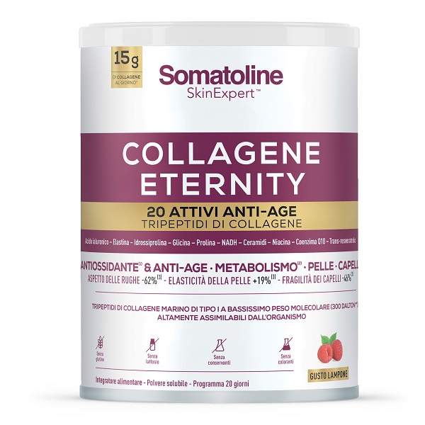 SOMATOLINE COLLAGENE ETERNITY 343 G SENZA GLUTINE SENZA LATTOSIO - Farmacianuova.eu