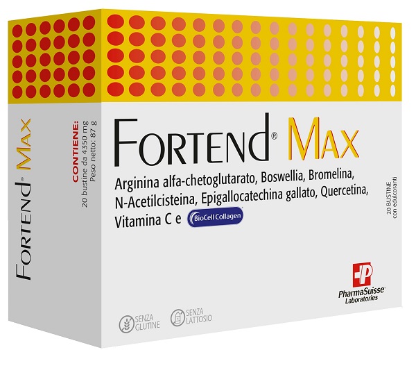 FORTEND MAX 20 BUSTINE SENZA GLUTINE E LATTOSIO - Farmacianuova.eu