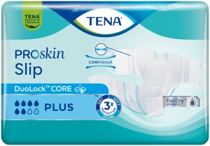 PANNOLINO A MUTANDINA TENA PROSKIN SLIP PLUS L 10 PEZZI - Farmacianuova.eu