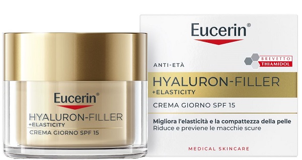 EUCERIN HYALURON FILLER+ ELASTICITY CREMA GIORNO SPF15 50 ML - Farmacianuova.eu