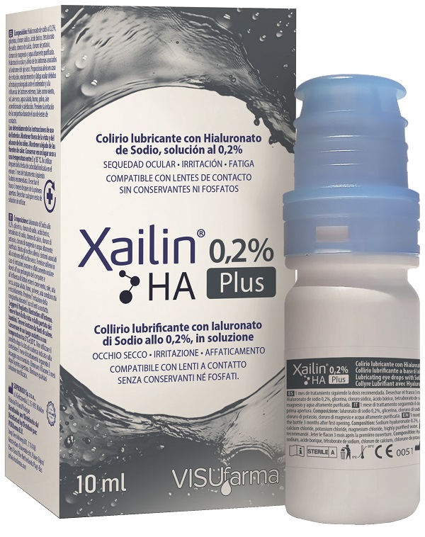 XAILIN PLUS 0,2% HA COLLIRIO 10 ML - Farmacianuova.eu